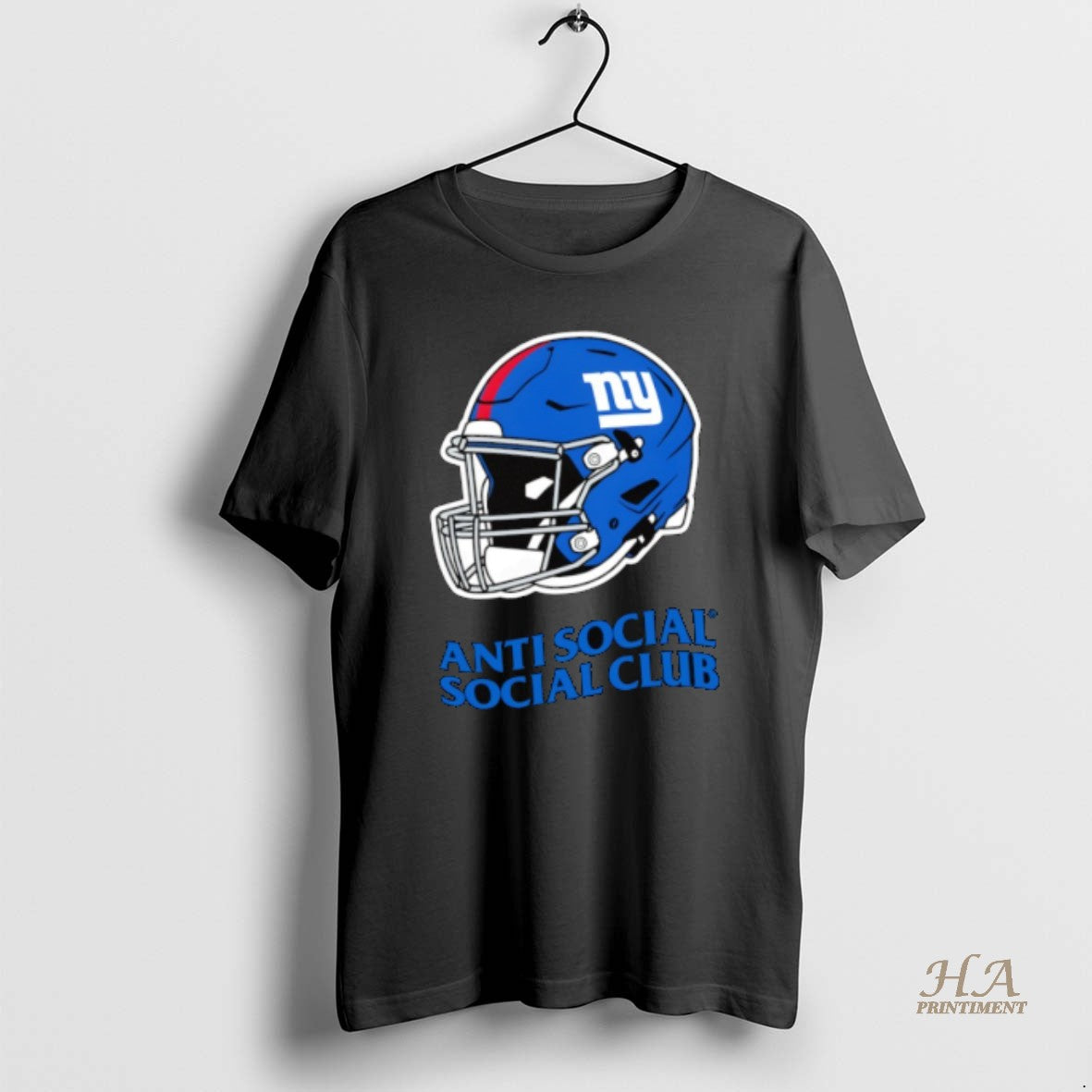 Official New York Giants X Anti Social Social Club Assc Helmet Logo T-Shirts, Hoodie, Sweatshirt | InkNestWear.com