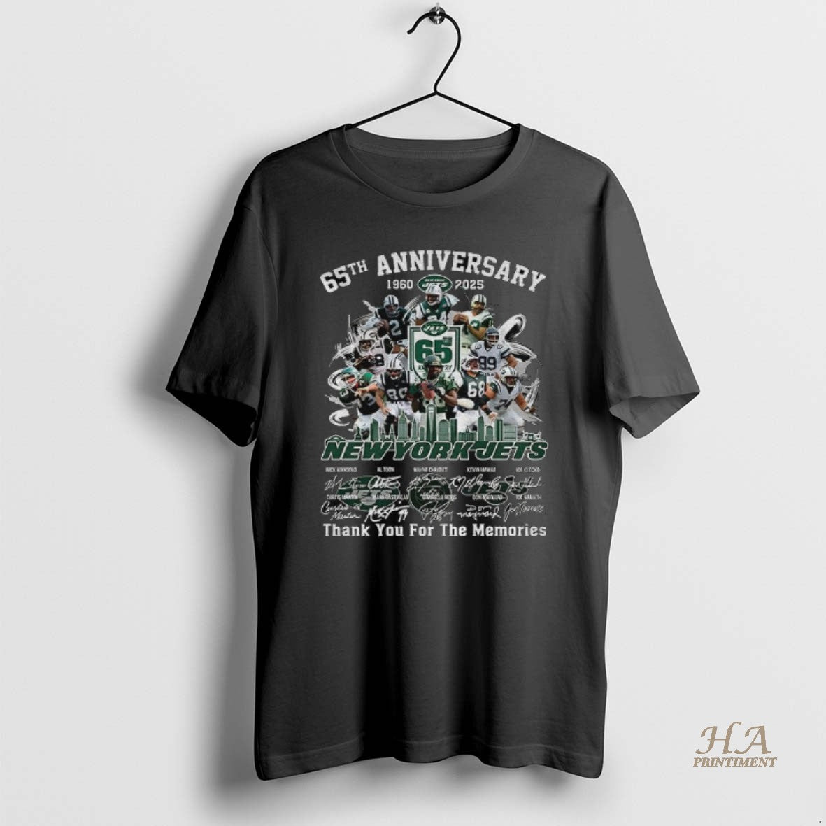 Official New York Jets 65th Anniversary 1960 2025 Take Flight Thank You For The Memories T-Shirts, Hoodie, Sweatshirt
