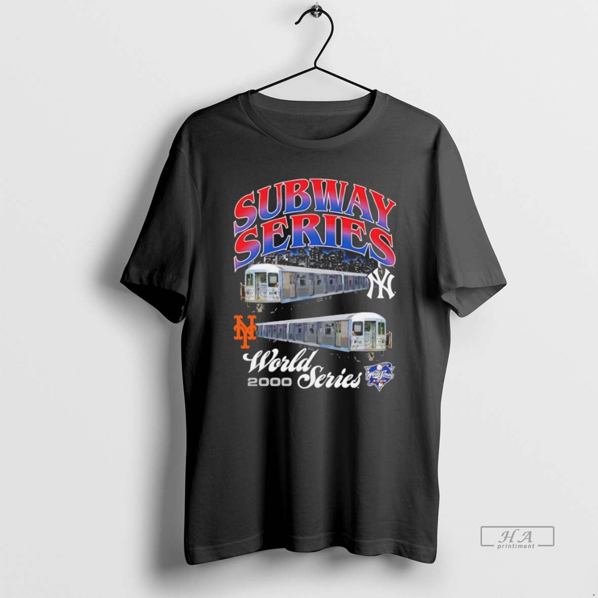 Official New York Mets And New York Yankees Subway Series World Series 2000