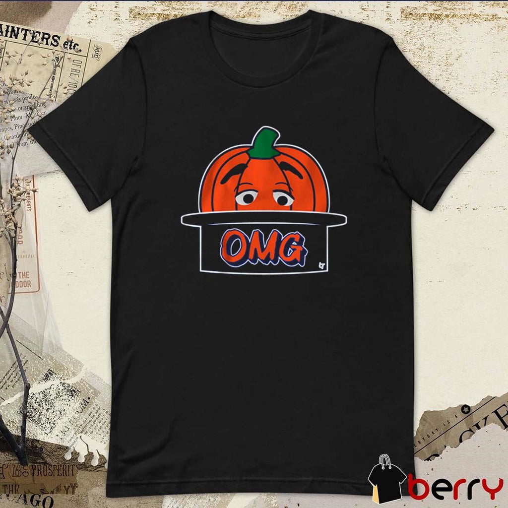 New York Playoff Pumpkin OMG New York Mets t-shirt