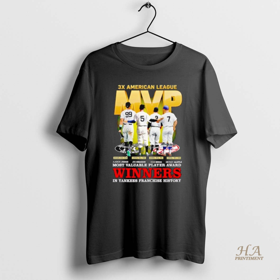 Official New York Yankees 3x American League Mvp In Ny History T-Shirts, Hoodie, Sweatshirt | InkNestWear.com