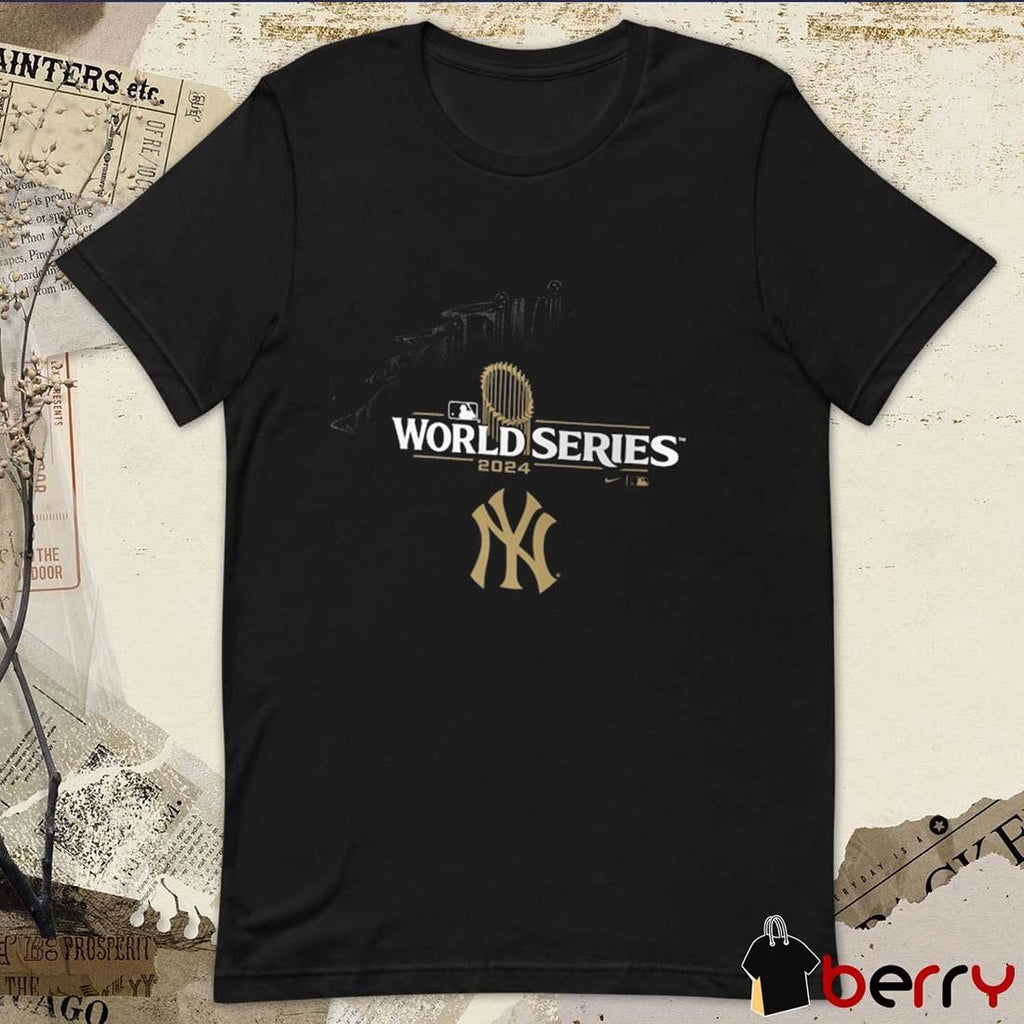 New York Yankees MLB World Series 2024 Trophy t-shirt