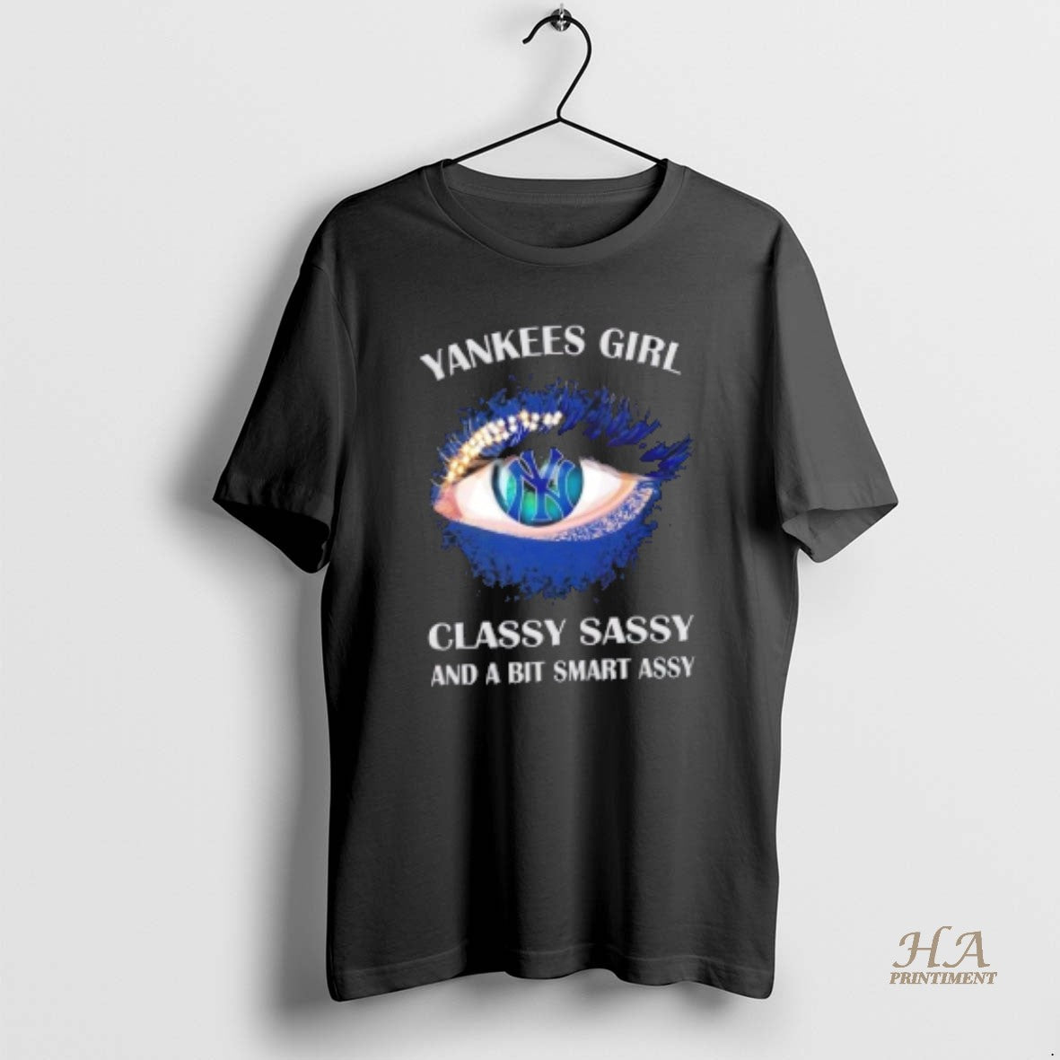 Official New York Yankees Eye Girl Fans Classy Sassy And A Bit Smart Assy T-Shirts, Hoodie, Sweatshirt | InkNestWear.com
