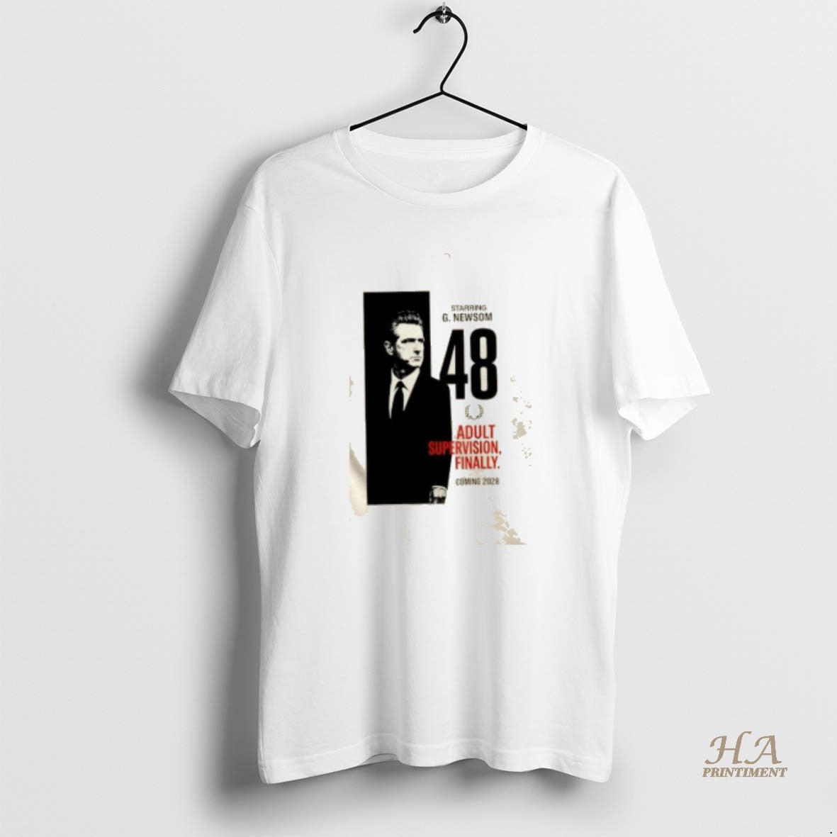 Official Newsom 2028 Adult Supervision Finally Political Protest T-Shirts, Hoodie, Sweatshirt | InkNestWear.com