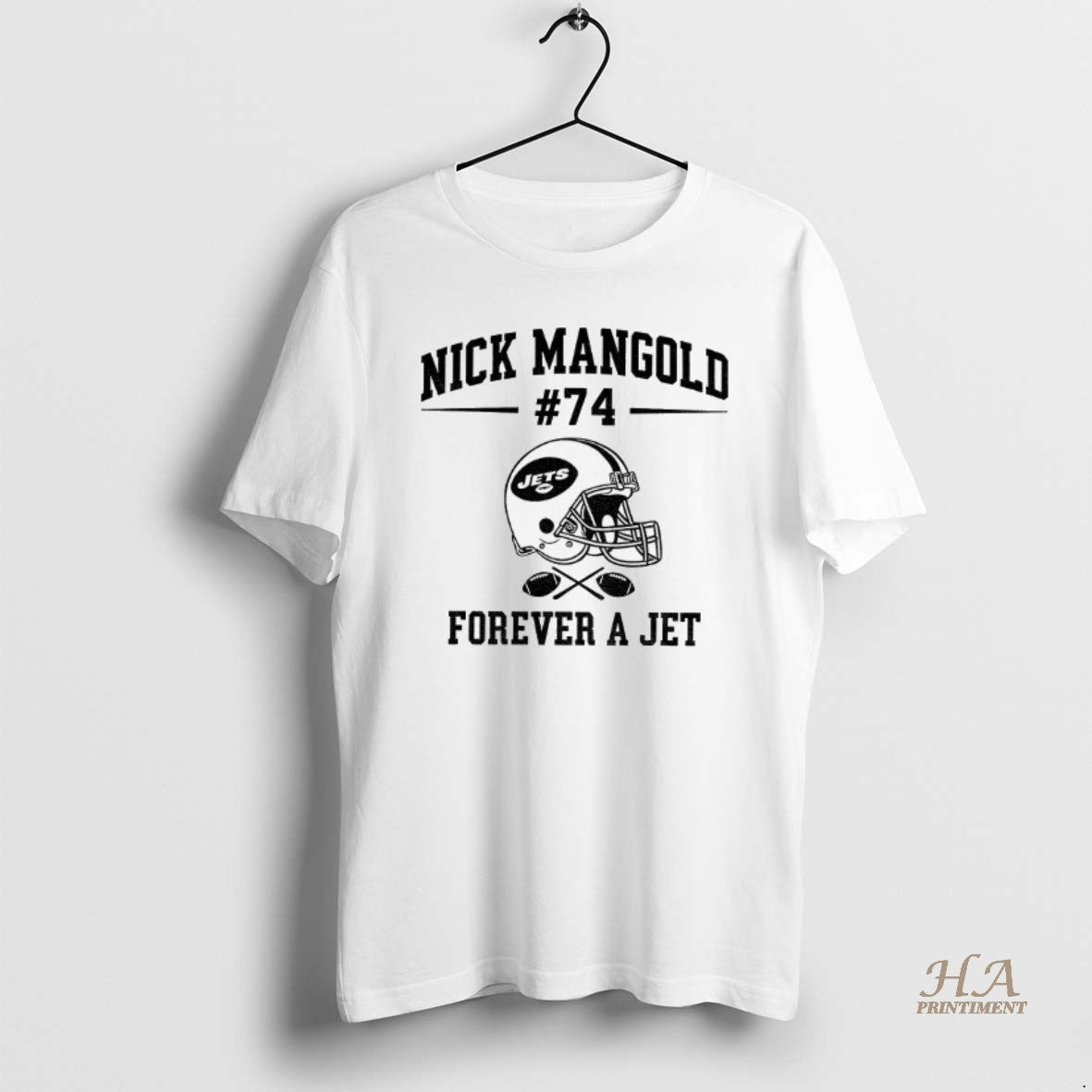 Official Nick Mangold 74 New York Jets Helmet Tribute Football Forever A Jet T-Shirts, Hoodie, Sweatshirt | InkNestWear.com