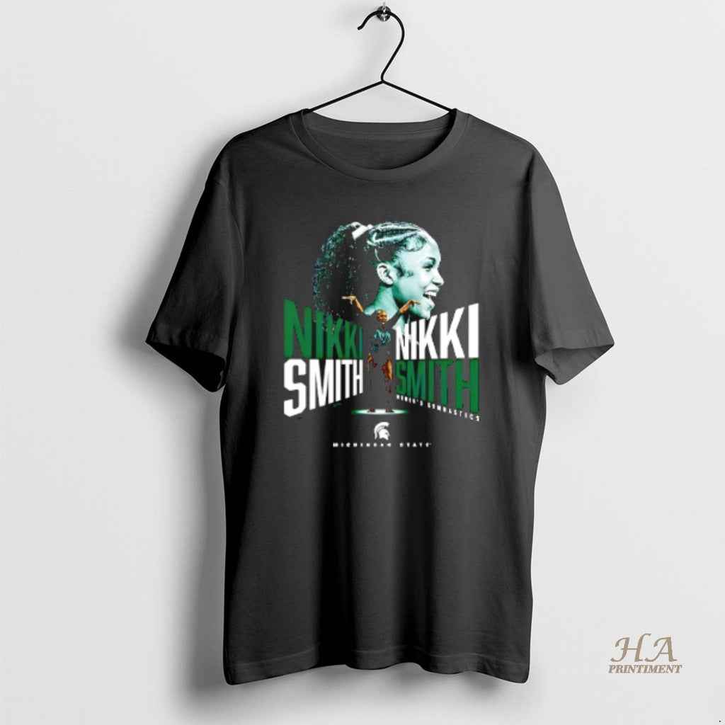 Official Nikki Smith Michigan State Gymnastics Ncaa Player Collage T-Shirts, Hoodie, Sweatshirt | InkNestWear.com
