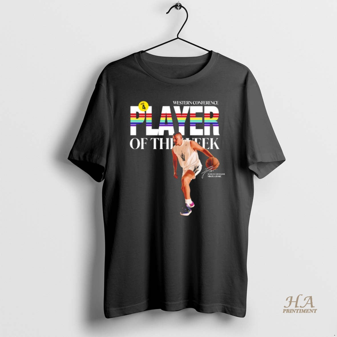 Official Nikola Jokic Western Conference Player Of The Week T-Shirts, Hoodie, Sweatshirt | InkNestWear.com