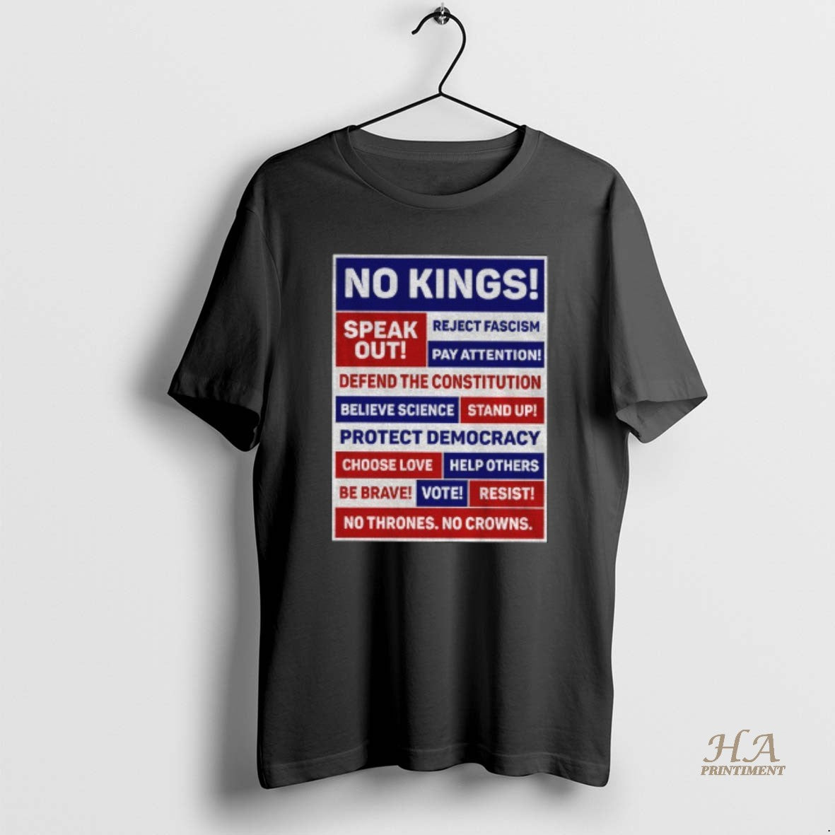 Official No Kings Speak Out Reject Fascism Pay Attention Defend The Constitution Believe Science T-Shirts, Hoodie, Sweatshirt