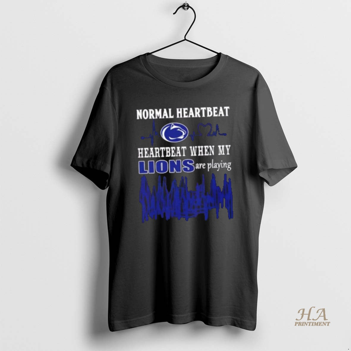 Official Normal Heartbeat Heartbeat When My Penn State Nittany Lions Football Are Playing T-Shirts, Hoodie, Sweatshirt