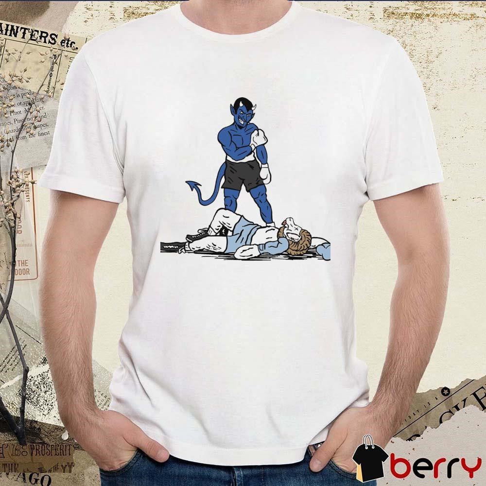 North Carolina Tar Heels Vs Duke Blue Devils D Knockout t-shirt