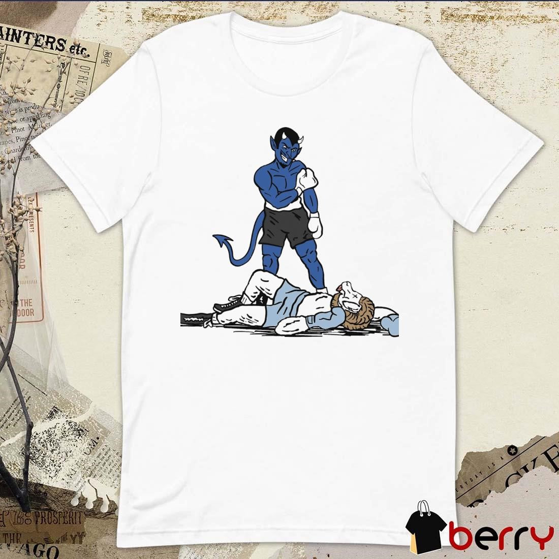 North Carolina Tar Heels Vs Duke Blue Devils D Knockout t-shirt