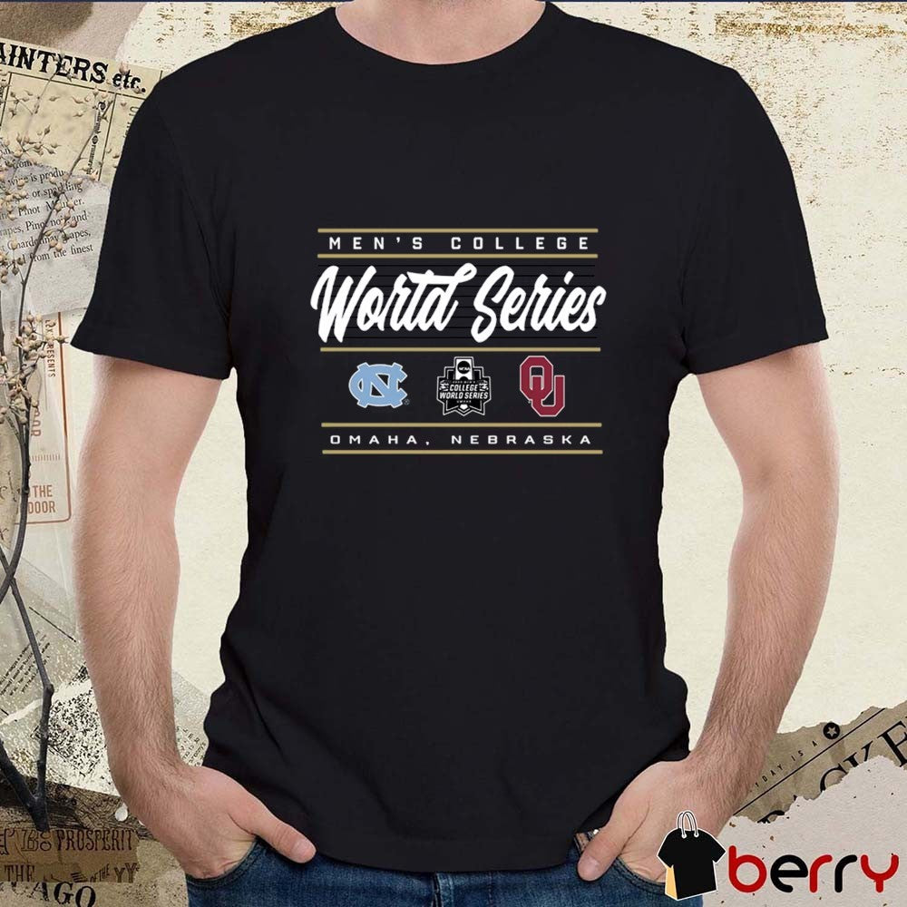 North Carolina Tar Heels Vs Oklahoma Sooners Something Inked 2026 NCAA College World Series Championship Matchup Omaha Nebraska t-shirt