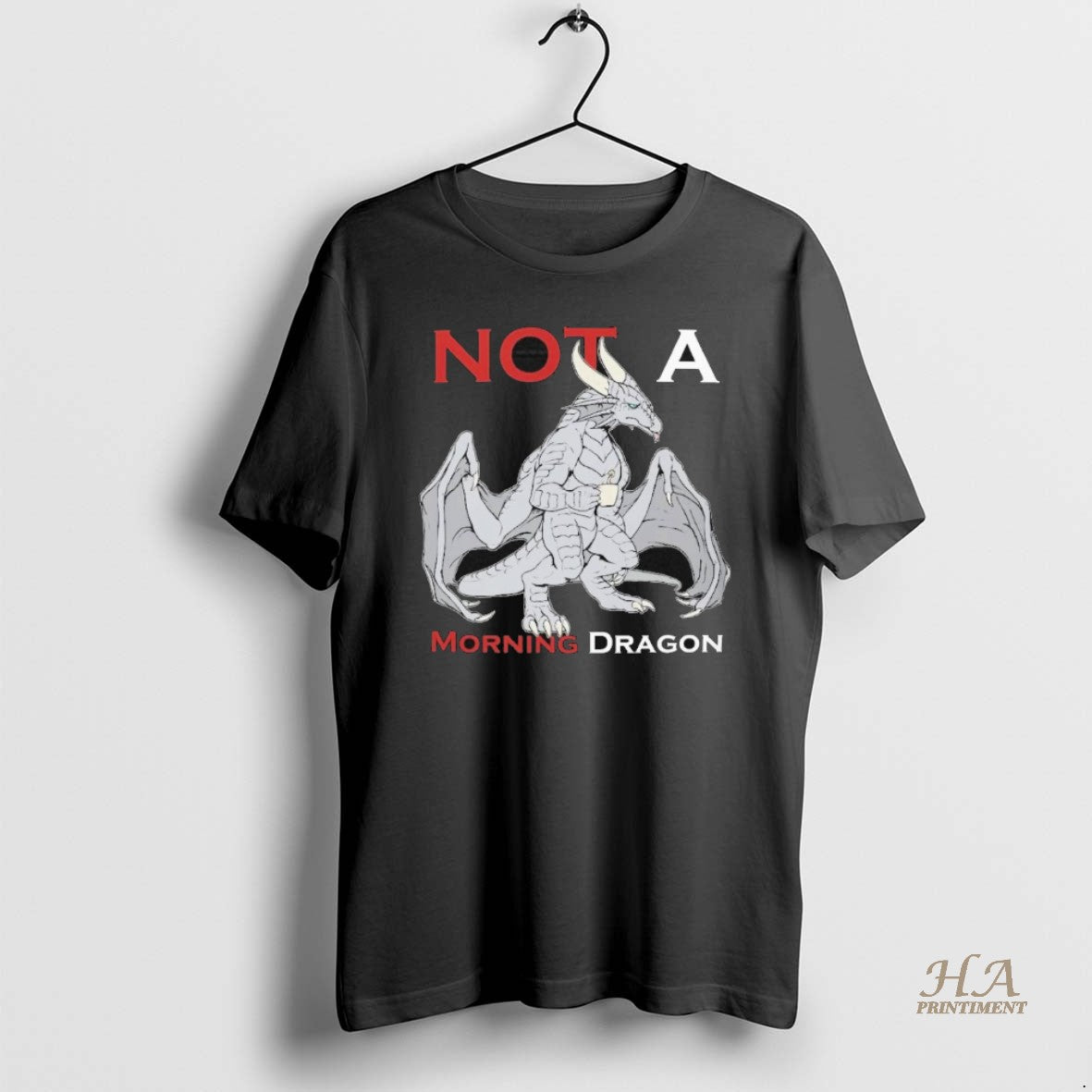 Official Not A Morning Dragon Purple T-Shirts, Hoodie, Sweatshirt | InkNestWear.com