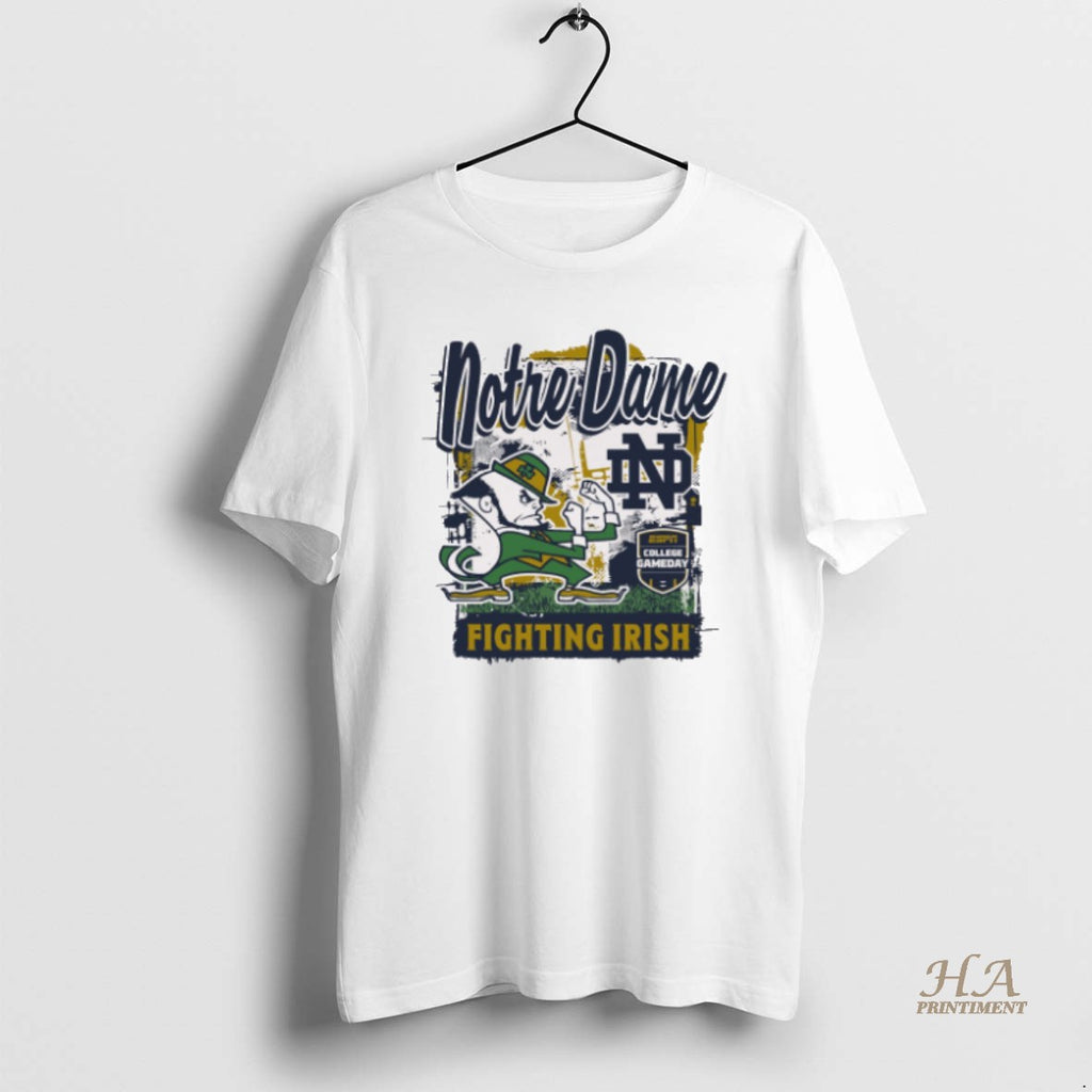 Official Notre Dame Fighting Irish 2025 Espn College Gameday Mascot Runner T-Shirts, Hoodie, Sweatshirt | InkNestWear.com