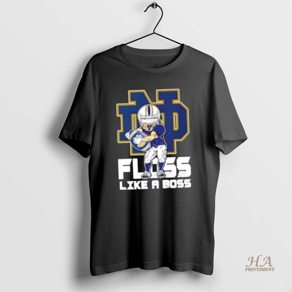 Official Notre Dame Fighting Irish Football Floss Like A Boss T-Shirts, Hoodie, Sweatshirt | InkNestWear.com