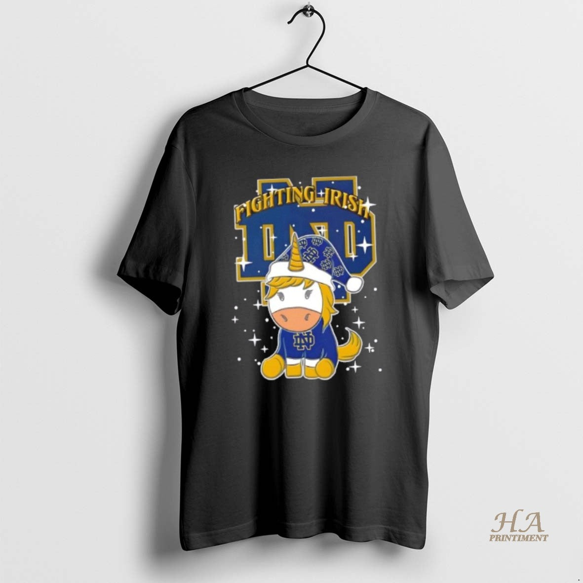 Official Notre Dame Fighting Irish Football X Unicorn Merry Christmas T-Shirts, Hoodie, Sweatshirt | InkNestWear.com