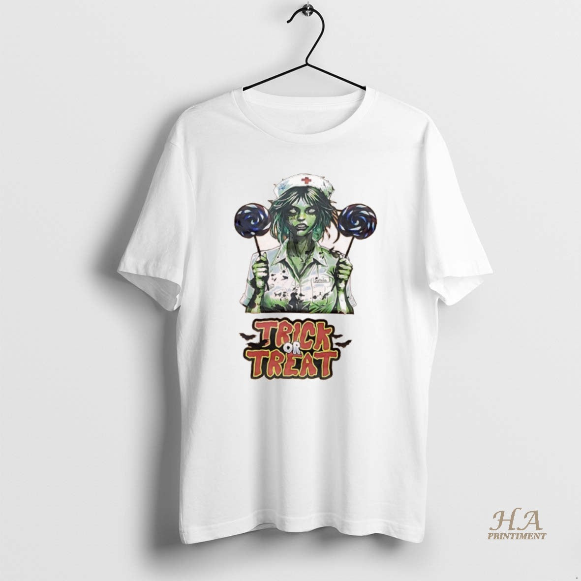 Official Nurse Candy Trick Or Treat Halloween T-Shirts, Hoodie, Sweatshirt | InkNestWear.com