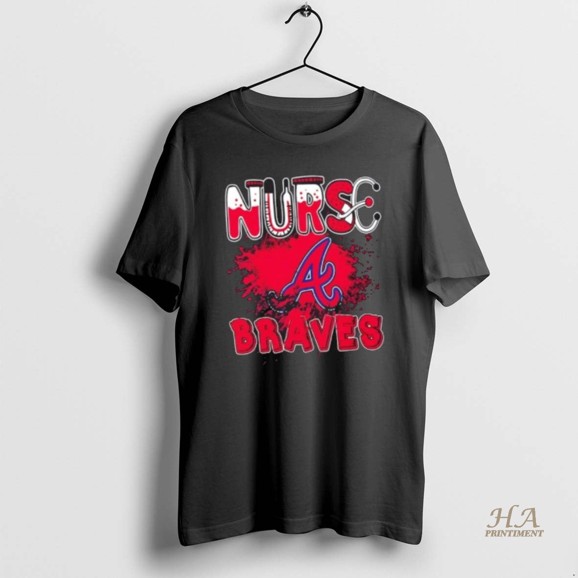 Official Nurse X Atlanta Braves Baseball T-Shirts, Hoodie, Sweatshirt | InkNestWear.com