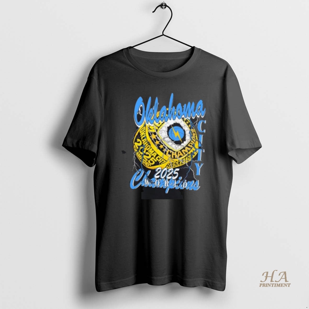 Official Okc 2025 Champions Ring T-Shirts, Hoodie, Sweatshirt | InkNestWear.com