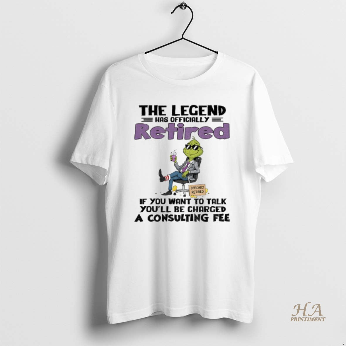 Official Officially Retired Grinch The Legend Has Officially Retired Officially Retired If You Want To T-Shirts, Hoodie,...