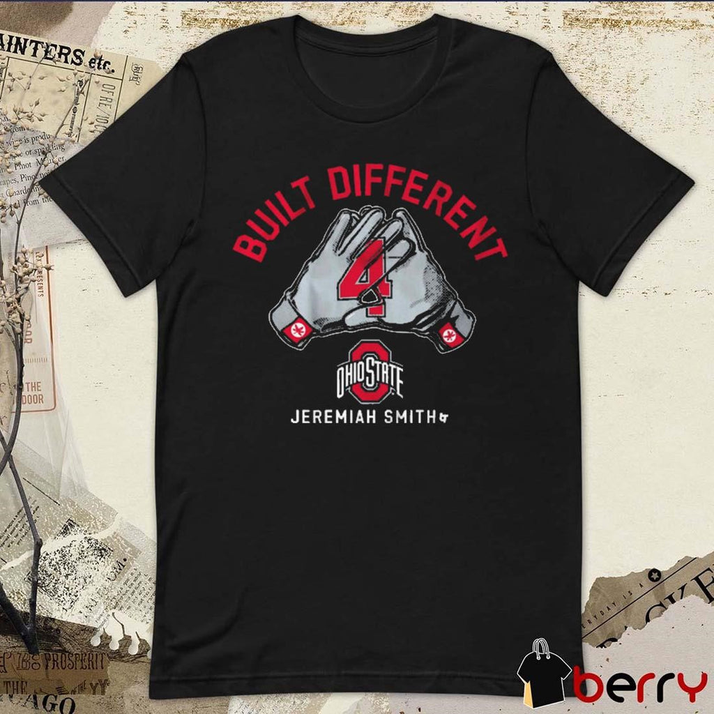Ohio State Buckeyes Football Jeremiah Smith Built Different t-shirt
