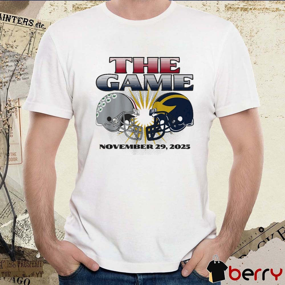 Ohio State Buckeyes and Michigan Wolverines The Game Matchup November 29 2025 t-shirt