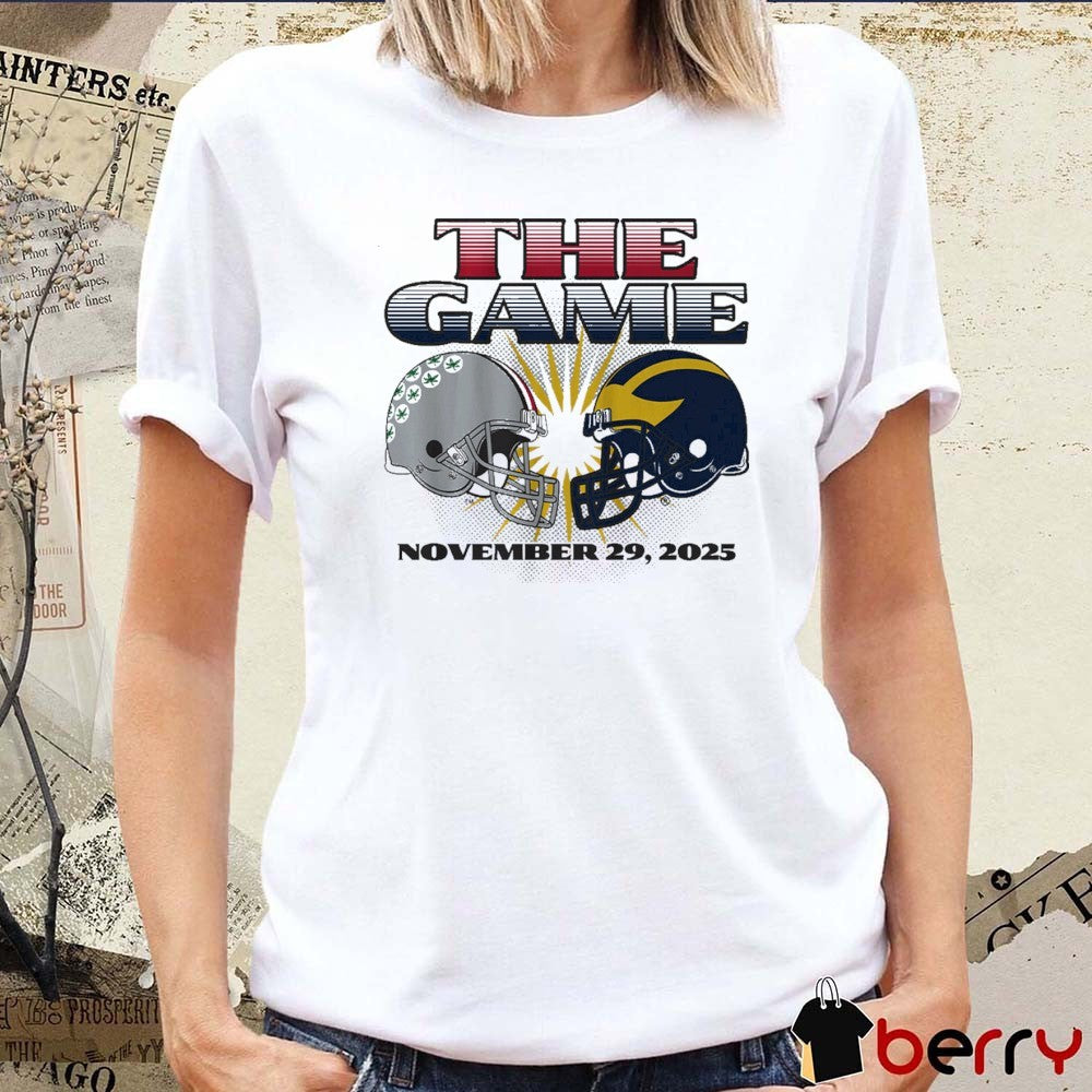 Ohio State Buckeyes and Michigan Wolverines The Game Matchup November 29 2025 t-shirt