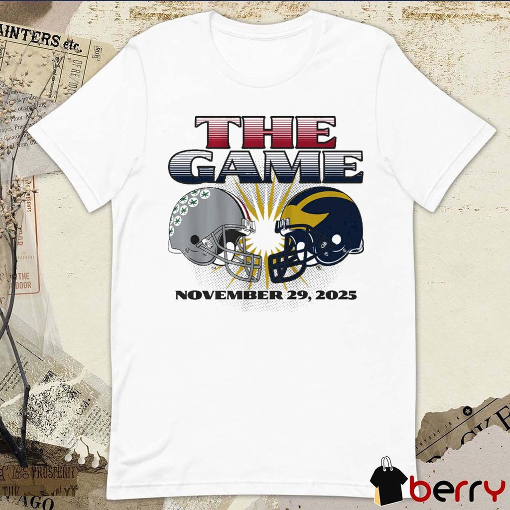 Ohio State Buckeyes and Michigan Wolverines The Game Matchup November 29 2025 t-shirt