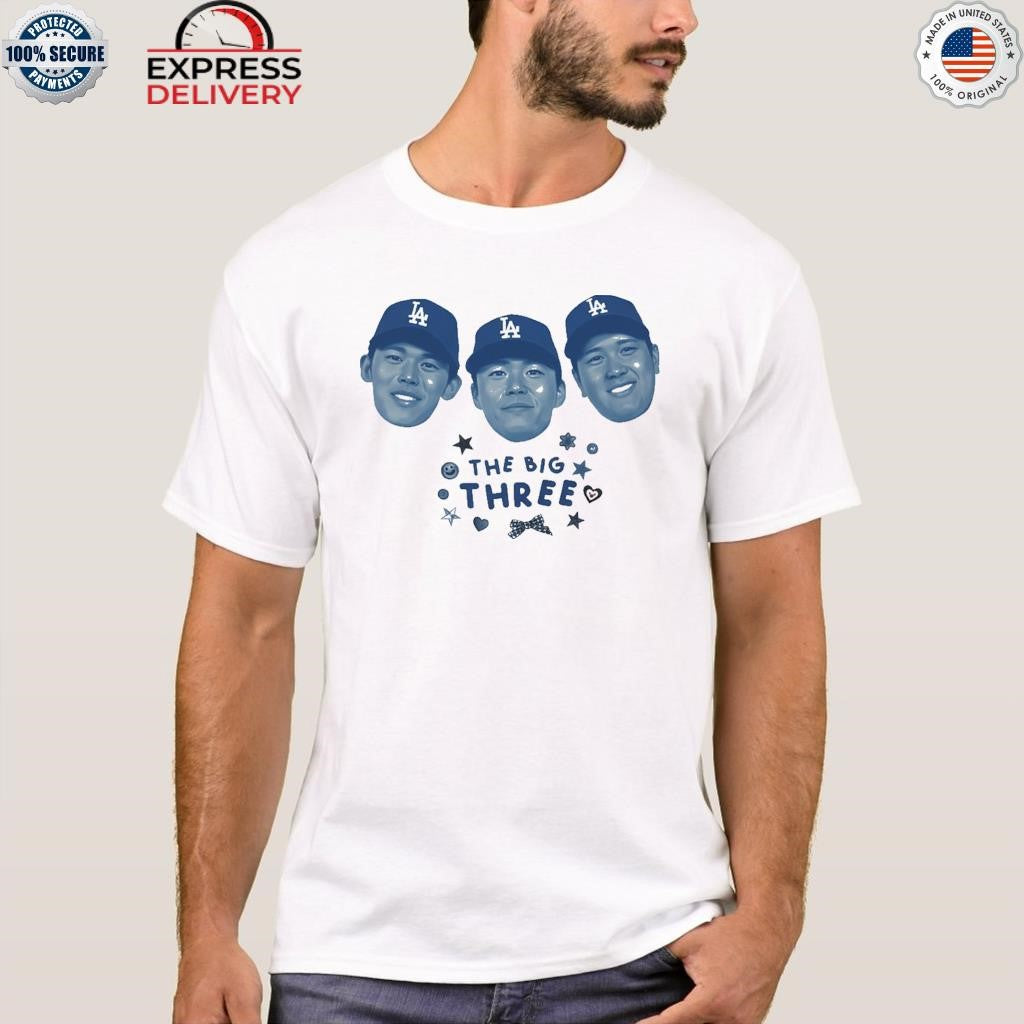 Ohtani Yamamoto Sasaki The Big Three Shirt