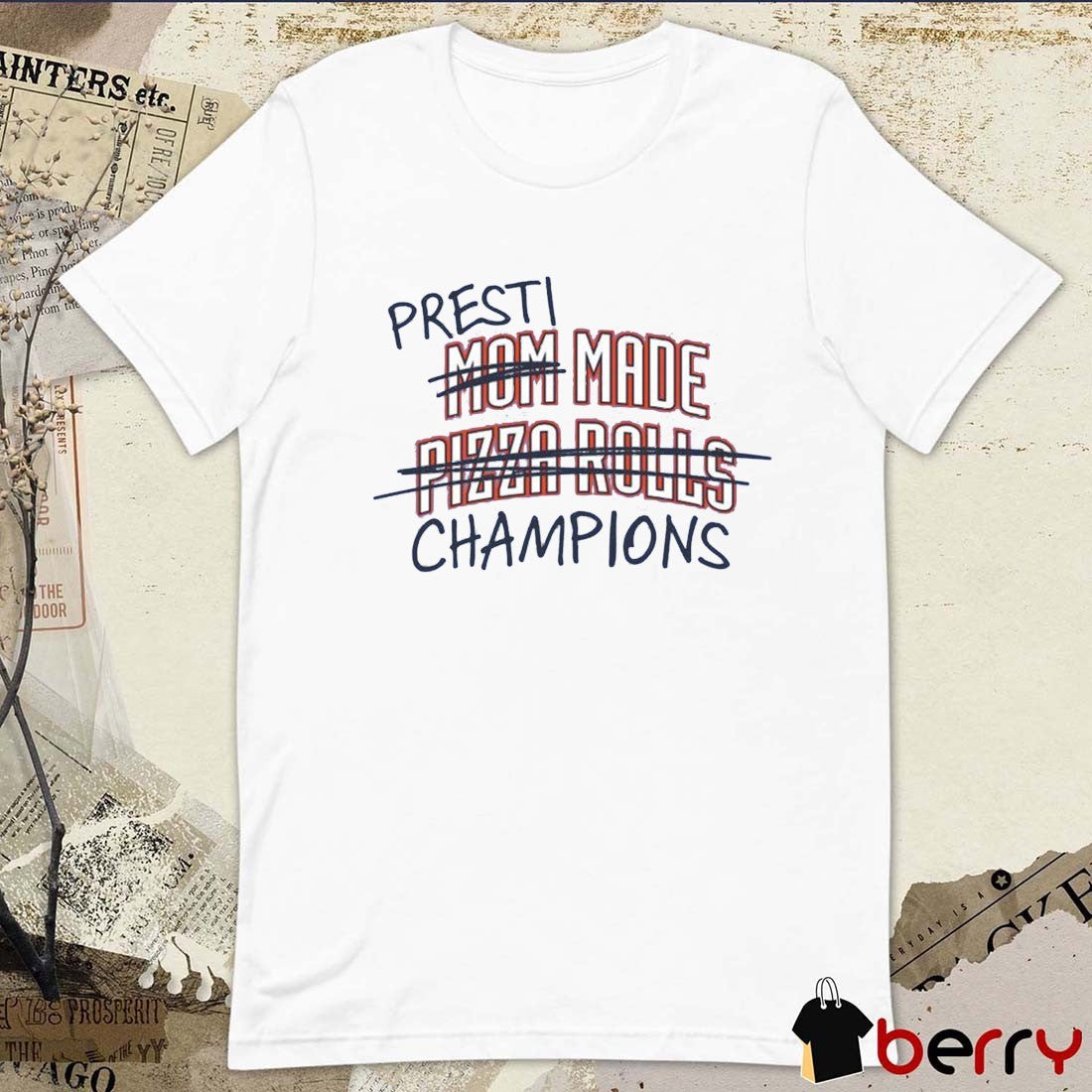 Oklahoma City Thunder defeated Indiana Pacers Presti Mom Made Pizza Rolls Champions 2025 t-shirt