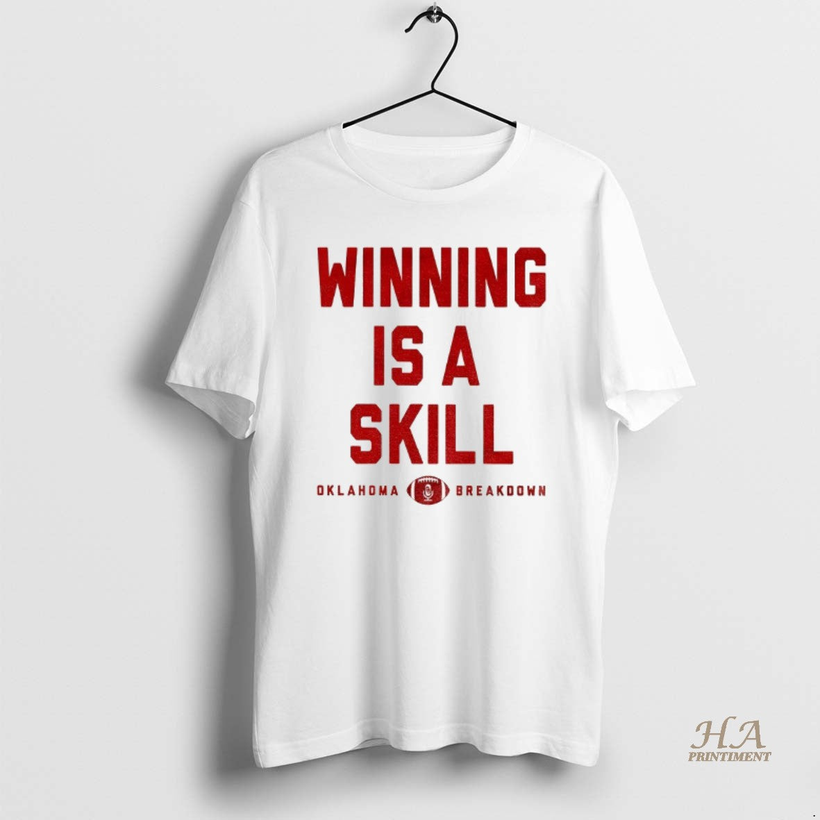 Official Oklahoma Sooners Football Winning Is A Skill Oklahoma Breakdown T-Shirts, Hoodie, Sweatshirt | InkNestWear.com