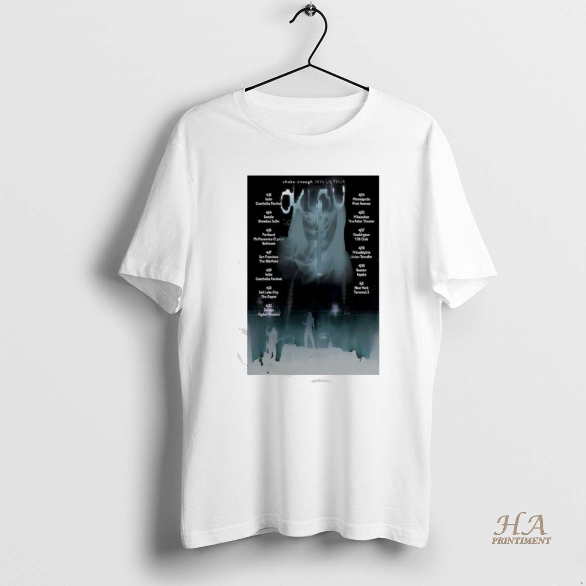 Official Oklou Event Choke Enough 2026 Us Tour T-Shirts, Hoodie, Sweatshirt | InkNestWear.com