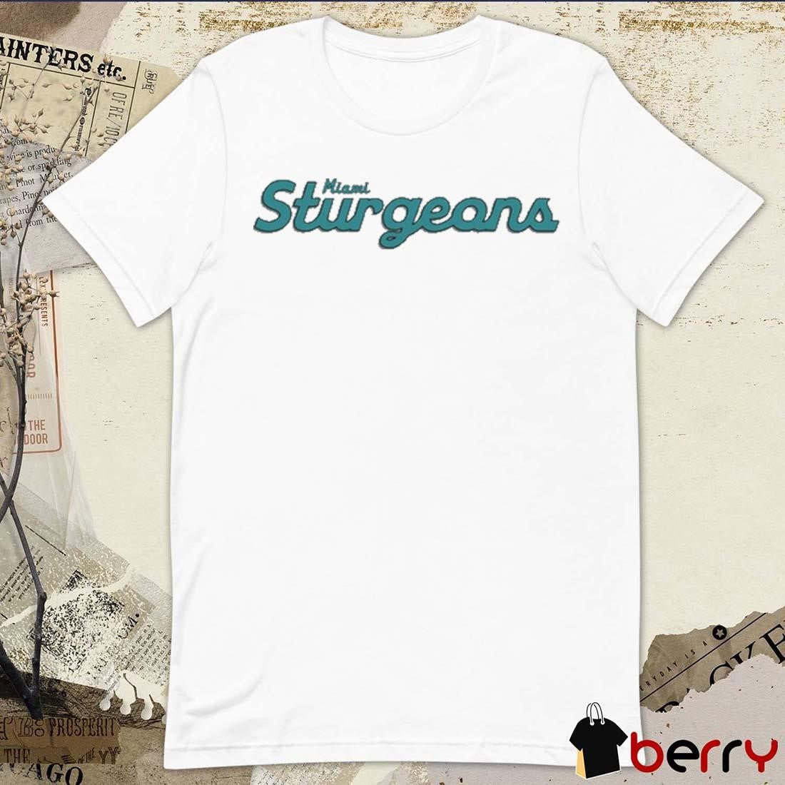 Oldj Ewish Men Miami Sturgeons t-shirt