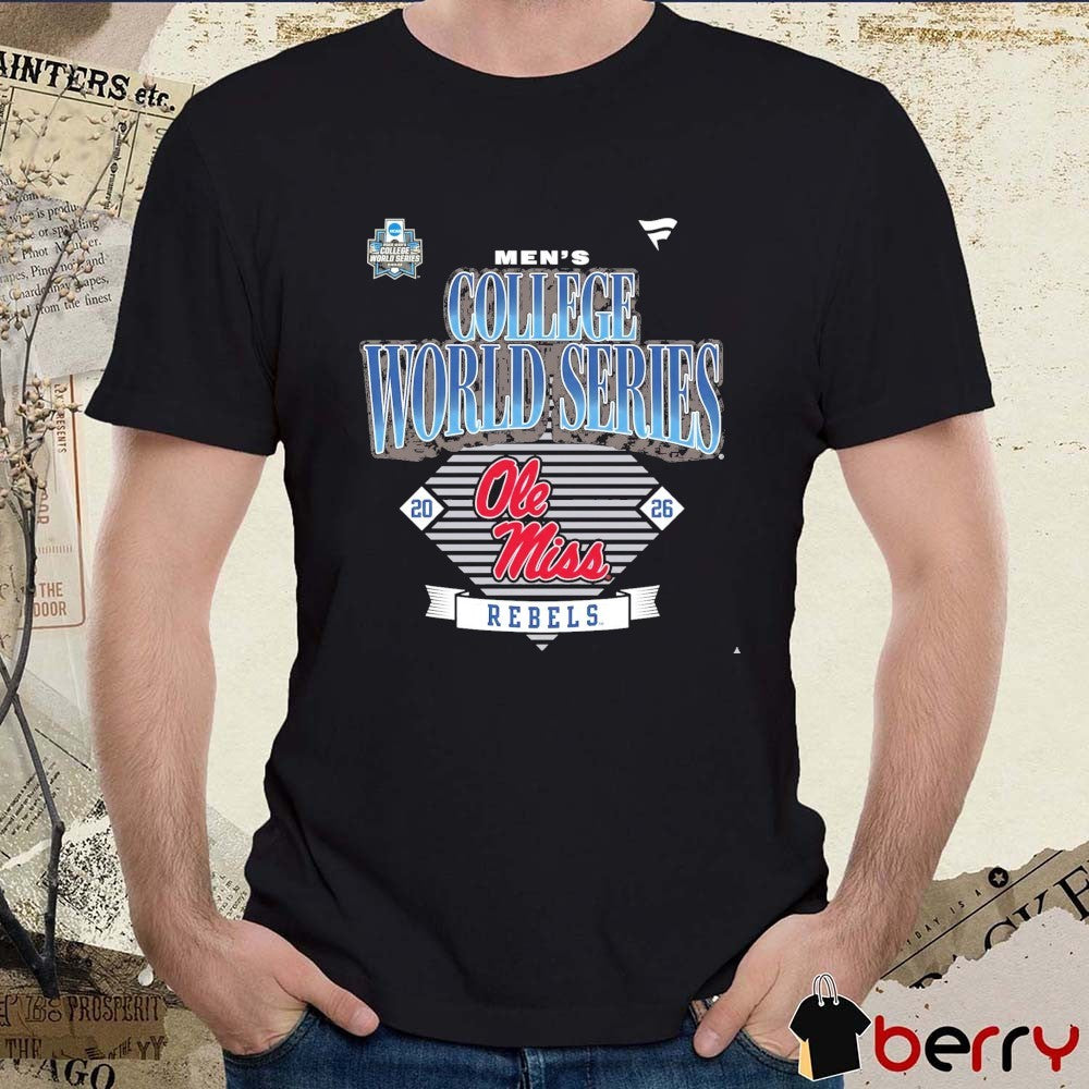 Ole Miss Rebels 2026 NCAA Baseball Men’s College World Series Pitch Pulse t-shirt