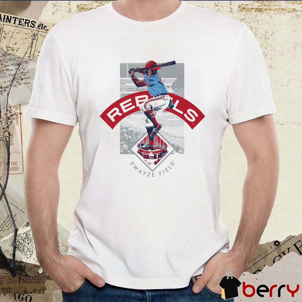 Ole Miss Rebels Baseball Swayze Field Hardball Heritage t-shirt