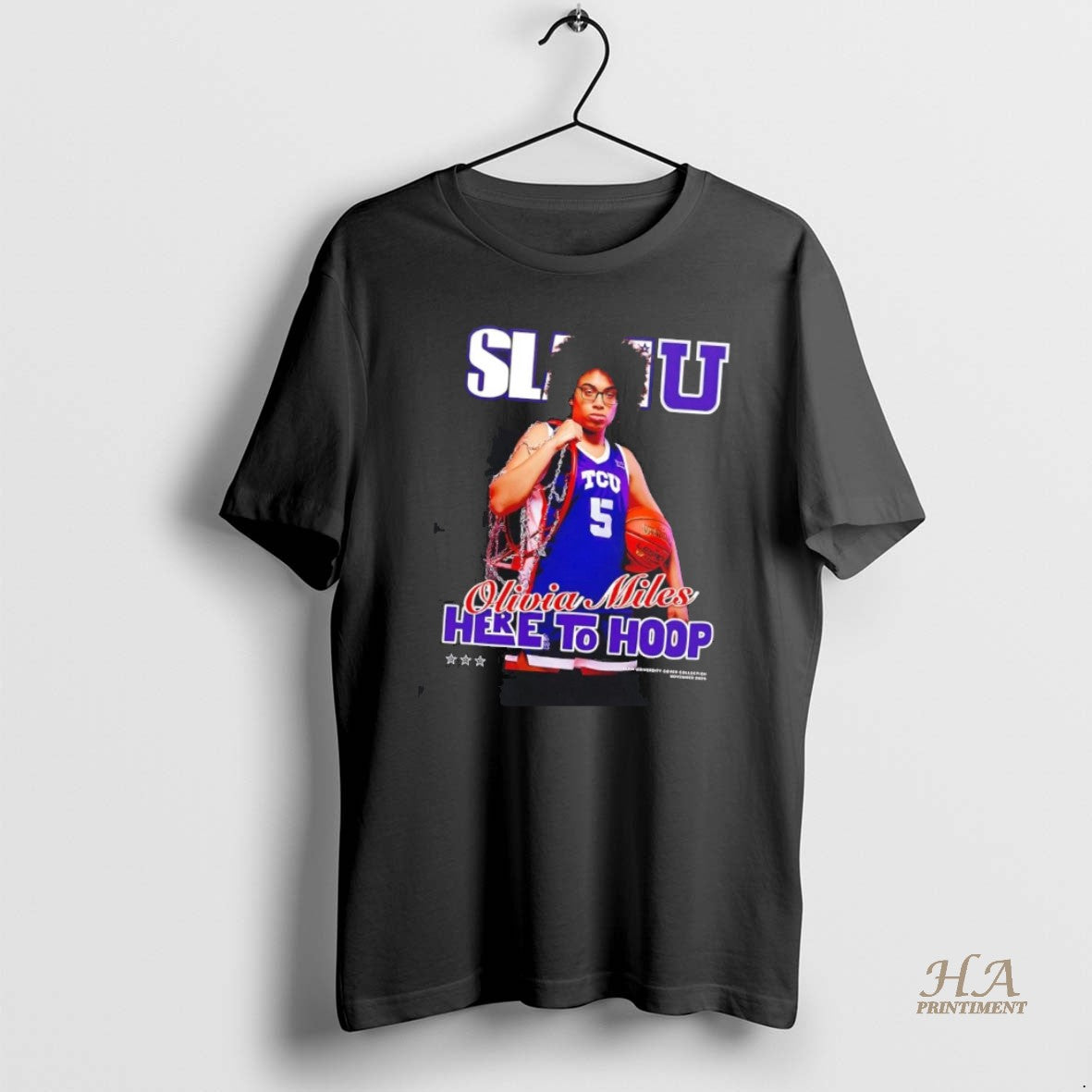 Official Olivia Miles Here To Hoop T-Shirts, Hoodie, Sweatshirt | InkNestWear.com