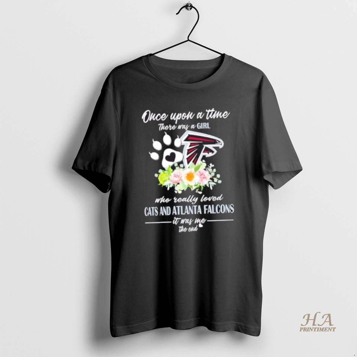 Official Once Upon A Time There Was A Girl Who Really Loved Cats And Atlanta T-Shirts, Hoodie, Sweatshirt | InkNestWear.com