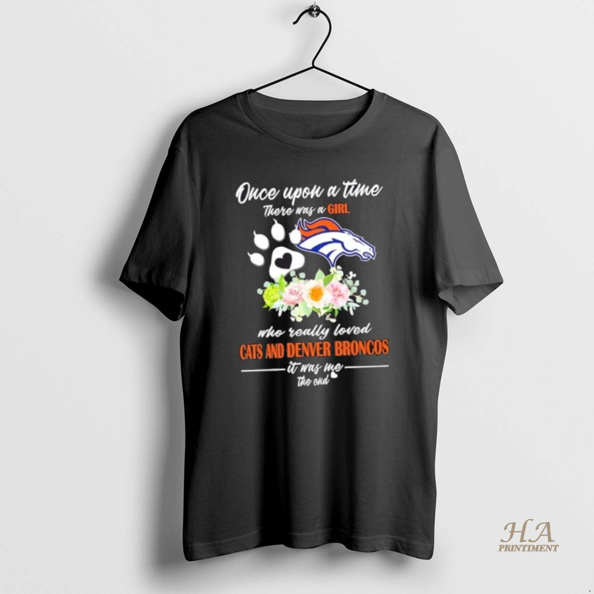 Official Once Upon A Time There Was A Girl Who Really Loved Cats And Denver T-Shirts, Hoodie, Sweatshirt | InkNestWear.com