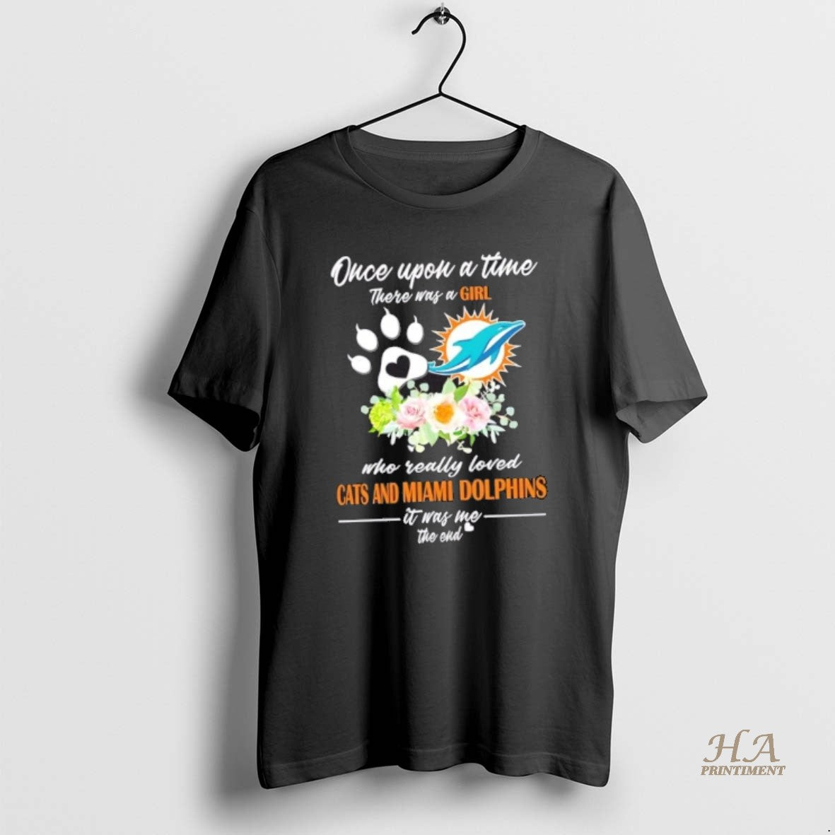 Official Once Upon A Time There Was A Girl Who Really Loved Cats And Miami T-Shirts, Hoodie, Sweatshirt | InkNestWear.com