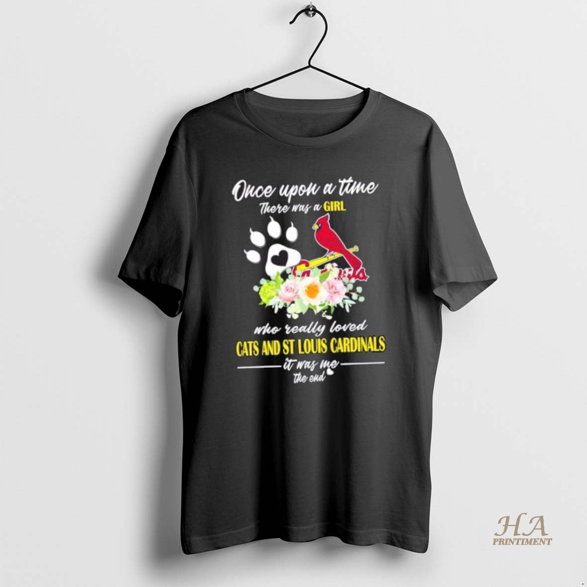 Official Once Upon A Time There Was A Girl Who Really Loved Cats And St T-Shirts, Hoodie, Sweatshirt | InkNestWear.com
