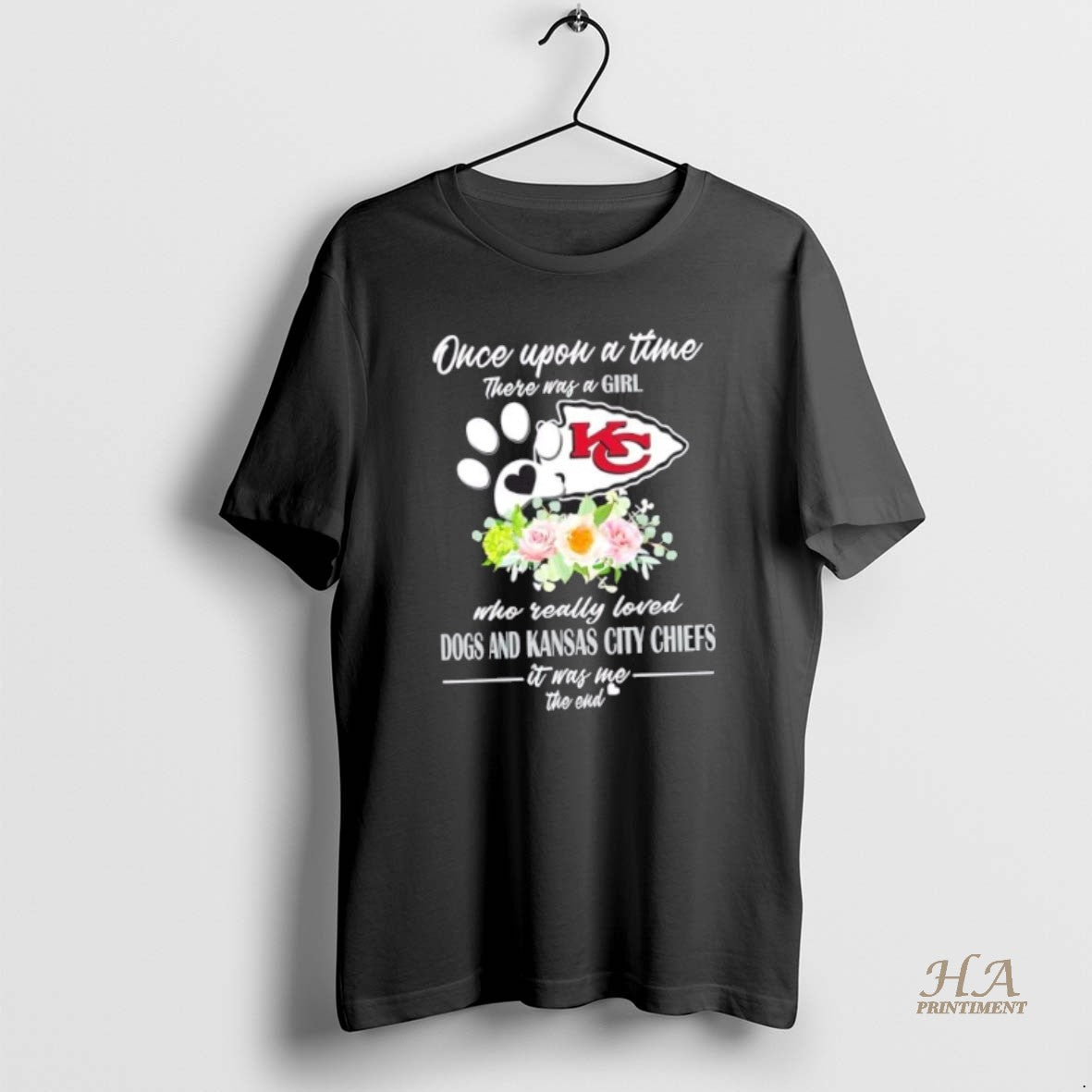 Official Once Upon A Time There Was A Girl Who Really Loved Dogs And Kansas T-Shirts, Hoodie, Sweatshirt | InkNestWear.com