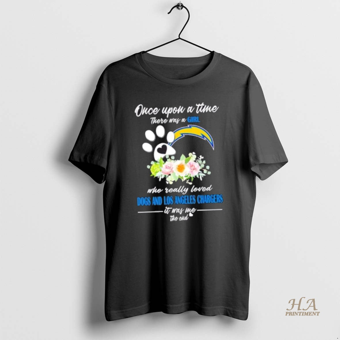 Official Once Upon A Time There Was A Girl Who Really Loved Dogs And Los T-Shirts, Hoodie, Sweatshirt | InkNestWear.com