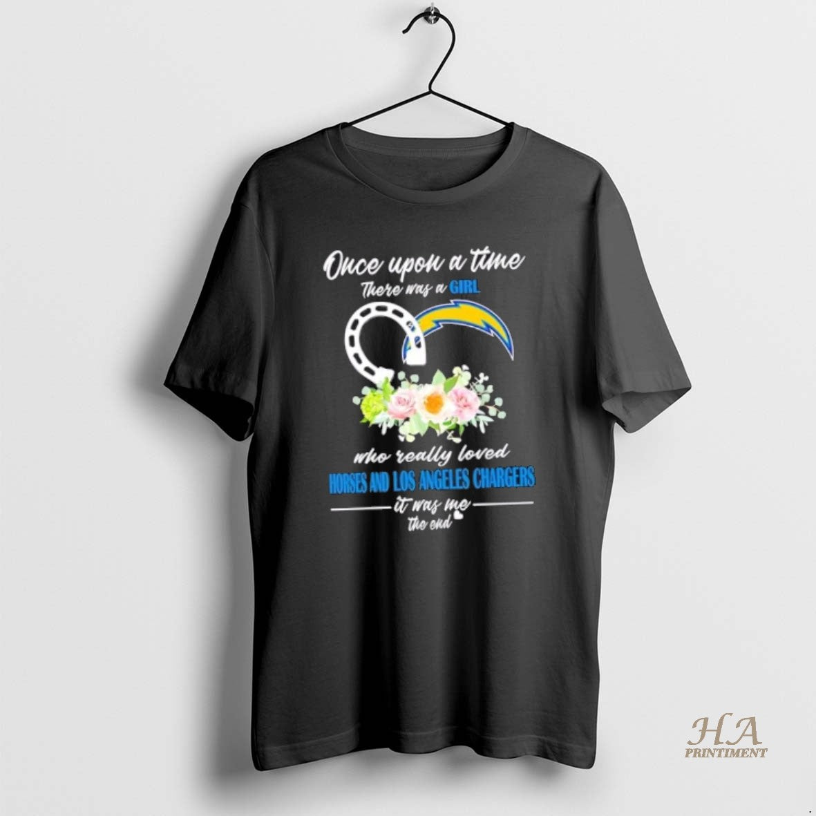 Official Once Upon A Time There Was A Girl Who Really Loved Horses And Los T-Shirts, Hoodie, Sweatshirt | InkNestWear.com