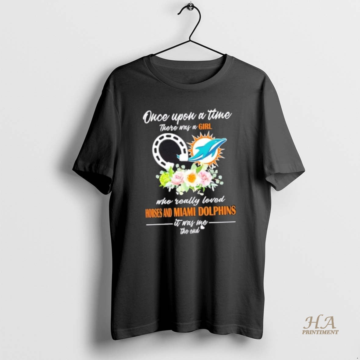 Official Once Upon A Time There Was A Girl Who Really Loved Horses And Miami T-Shirts, Hoodie, Sweatshirt | InkNestWear.com