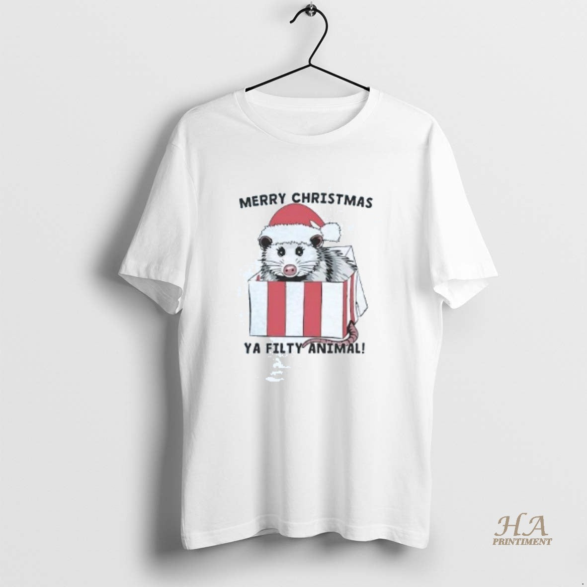 Official Opossum Merry Christmas Ya Filty Animal Christmas T-Shirts, Hoodie, Sweatshirt | InkNestWear.com