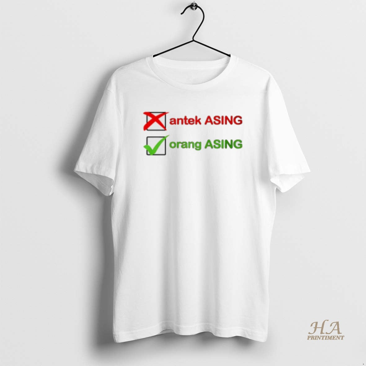 Official Orang Asing Not Antek Asing T-Shirts, Hoodie, Sweatshirt | InkNestWear.com
