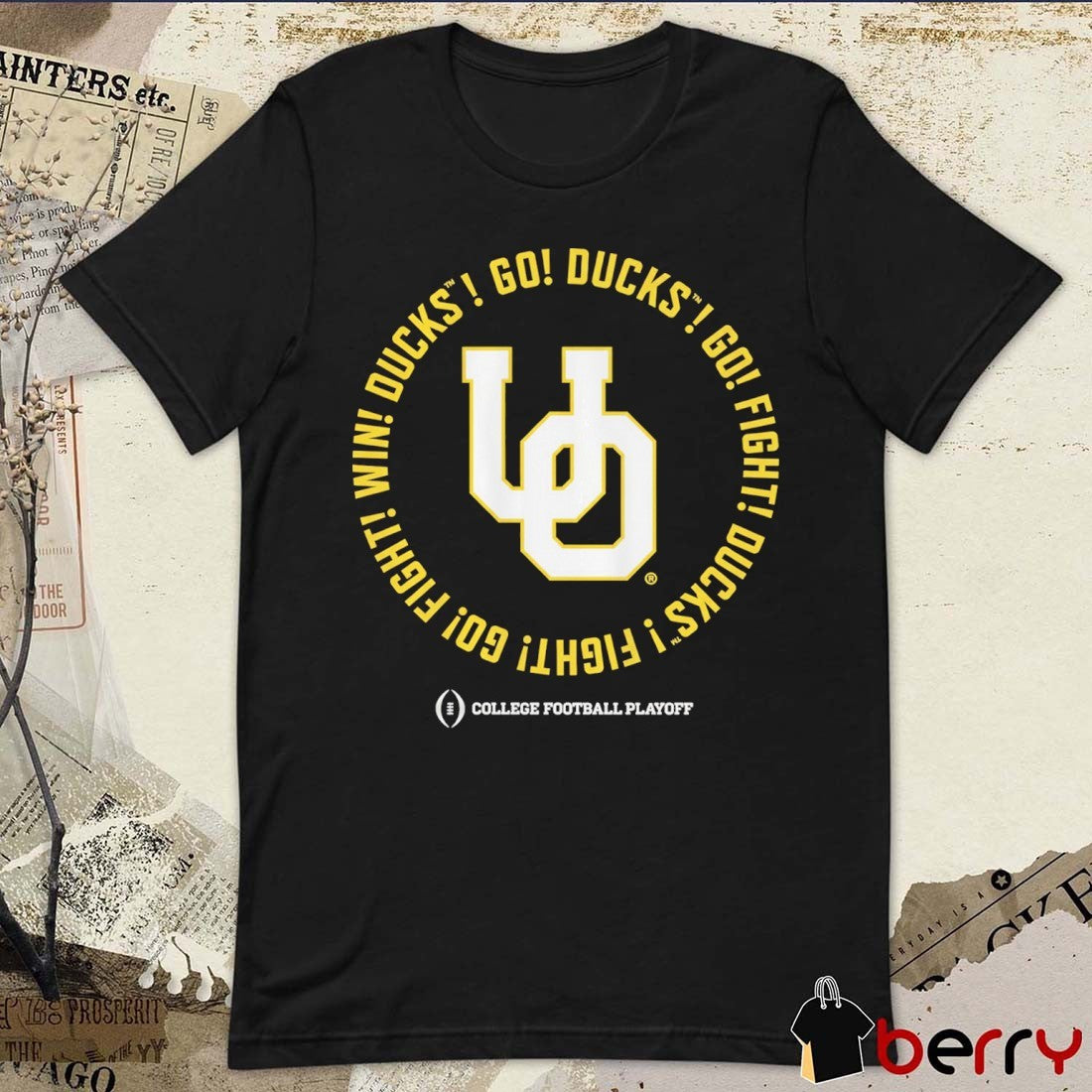 Oregon Ducks Football 2025 CFP Fight Song Go Ducks Go Fight Ducks Fight Win t-shirt
