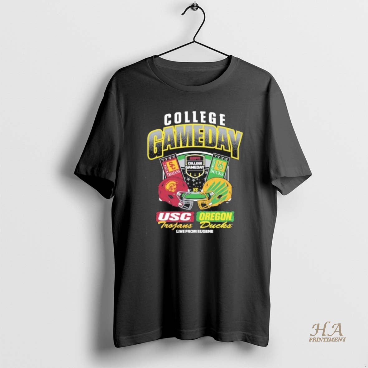 Official Oregon Vs Usc 2025 College Gameday Matchup Nov 22 2025 T-Shirts, Hoodie, Sweatshirt | InkNestWear.com