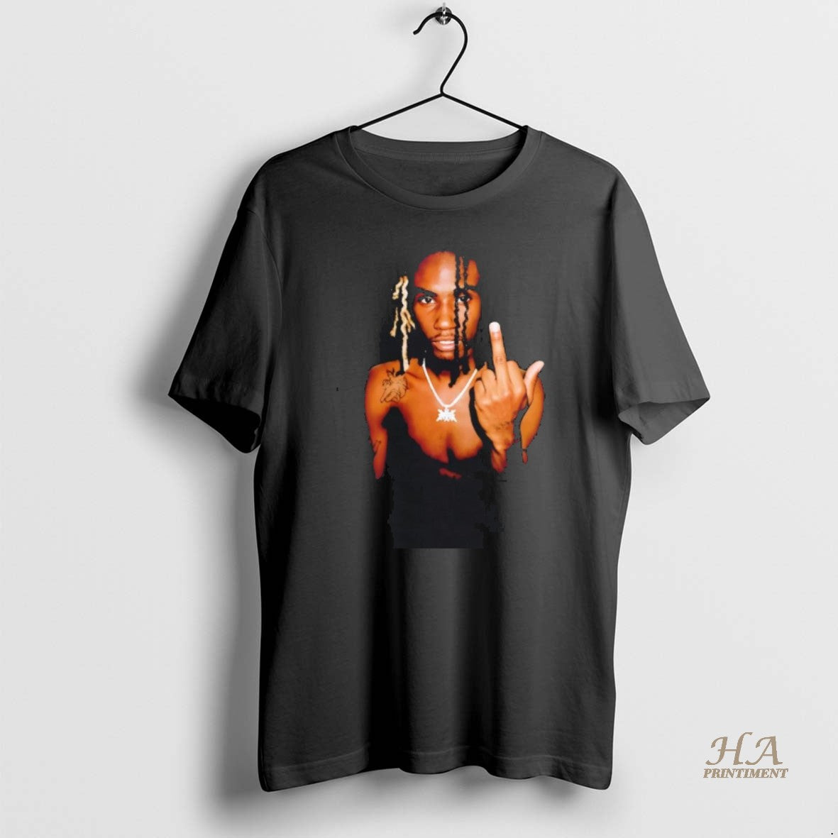 Official Osamason Middle Finger Portrait T-Shirts, Hoodie, Sweatshirt | InkNestWear.com