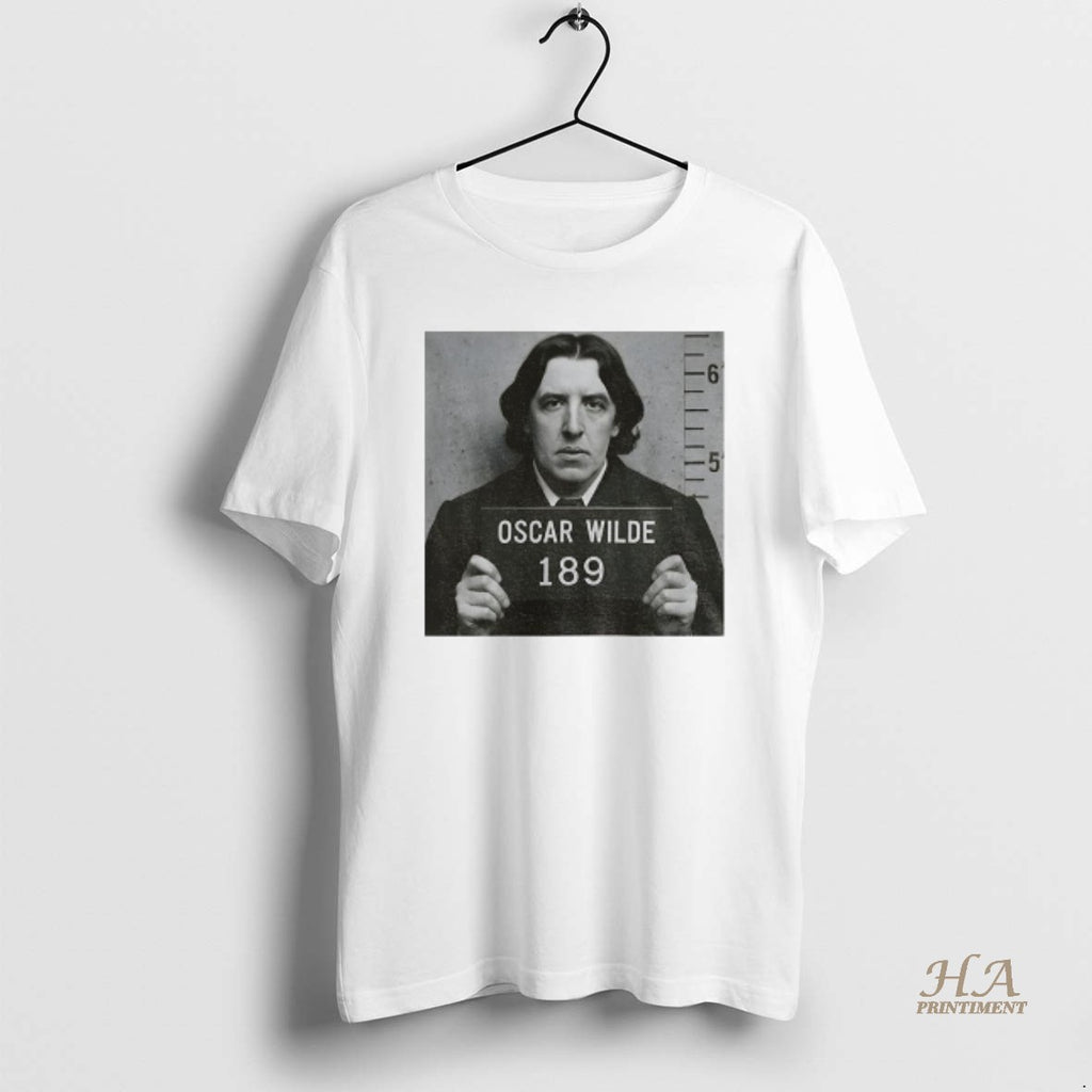 Official Oscar Wilde 189 Mugshot Funny Literary Meme T-Shirts, Hoodie, Sweatshirt | InkNestWear.com